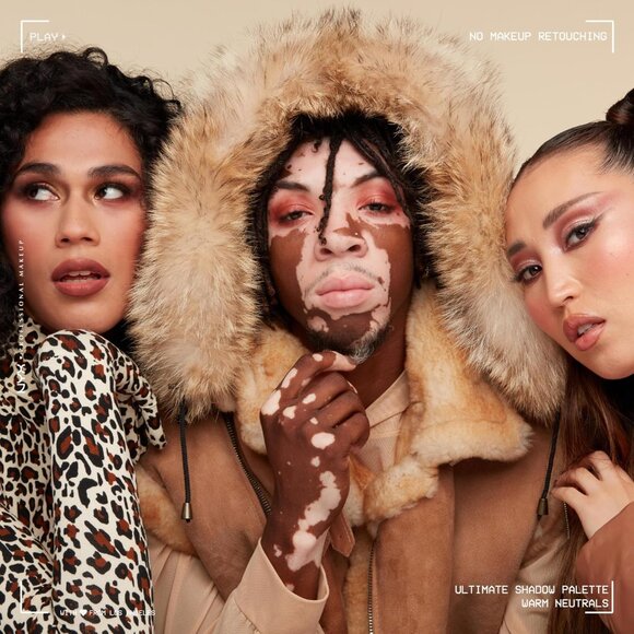 🆕 Makeup Ultimate Shadow Palette 16-Shade Vegan Formula - Warm Neutrals Brights - Picture 9 of 10